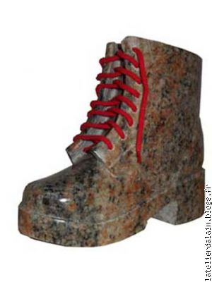 Pointure 38 ( granit rose ; h=27cm ; 7,1kg)