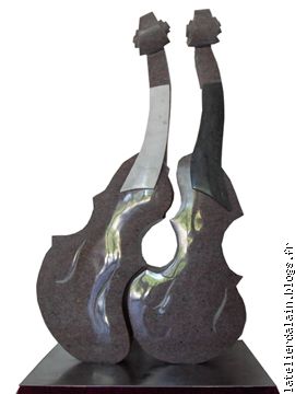 DUO    (granit, h=80cm; 35kg)